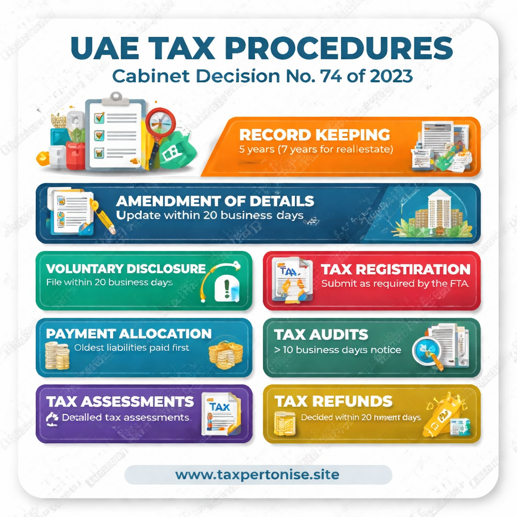 Executive Regulation of UAE Tax Procedures – Complete Guide 2026