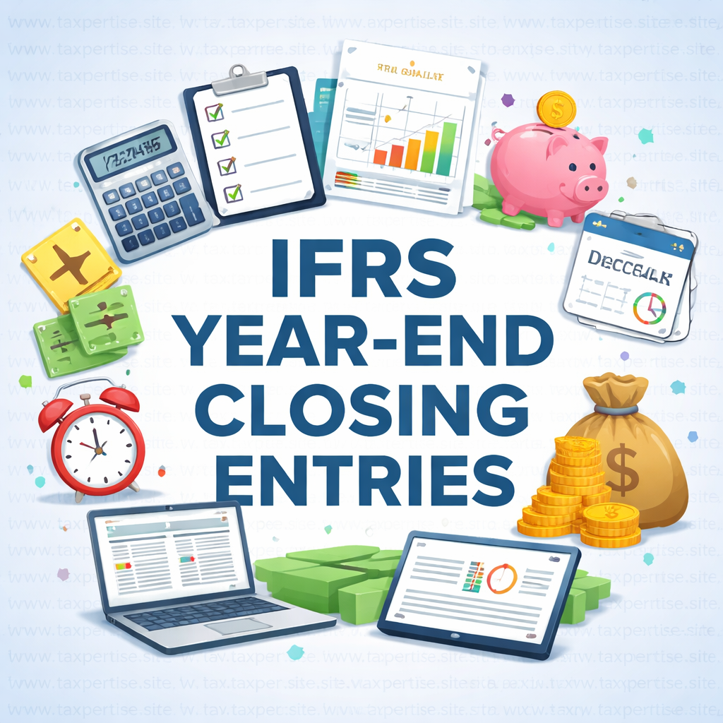 UAE IFRS Year End Closing Entries