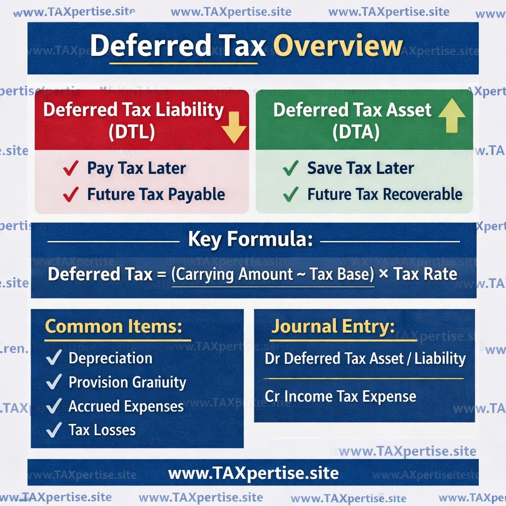 Deferred Tax Explained Under IAS 12 and UAE Corporate Tax – Complete ...