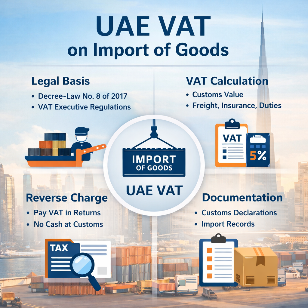 UAE VAT on Import of Goods from Implementing States – Law, Rules, and Practical Guide