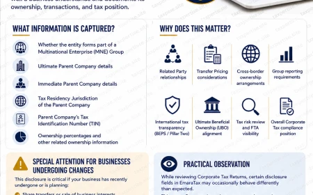 UAE Corporate Tax Return: Why the Shareholding Details Section Deserves Your Attention