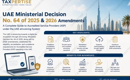 UAE Ministerial Decision No. 64 of 2025 & 2026 Amendments: Complete Guide to Accredited Service Providers (ASP) for UAE E-Invoicing