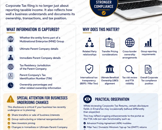 UAE Corporate Tax Return: Why the Shareholding Details Section Deserves Your Attention