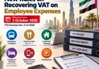 UAE VAT Update: New Rules on Recovering VAT on Employee Expenses from 1 October 2026